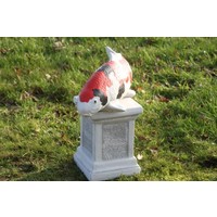 thumb-Showa koi van beton – Vijverbeeld-8