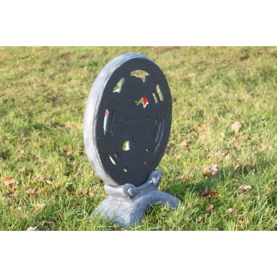 Koi-wiel yin yang van beton – Decoratief beeld-5