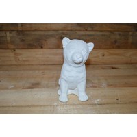 thumb-Betonnen beeld van een jonge hond, geschikt voor binnen en buiten-2