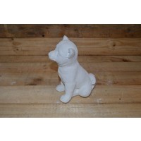 thumb-Betonnen beeld van een jonge hond, geschikt voor binnen en buiten-1