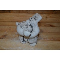 thumb-Betonnen beeld trol die rum drinkt – Grappig tuinbeeld of cadeau-2