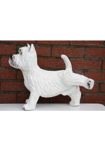 Kunststof hond terriër 