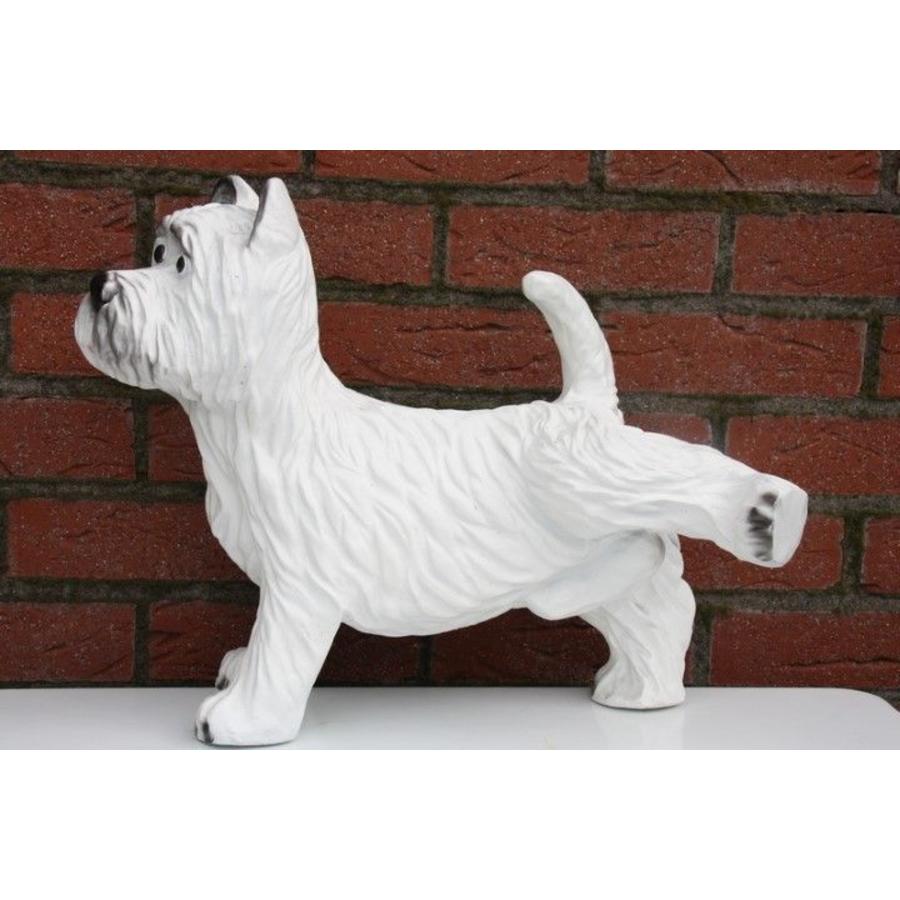 Handelsmerk Zeestraat eerste Hond Terriër │ Polyester beeld │ Decoratie │ Loodsvol.com in Beltrum -  Loodsvol.com