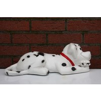 thumb-Polyester Dalmatiër hond – Decoratie beeldje wit met zwarte vlekken-2