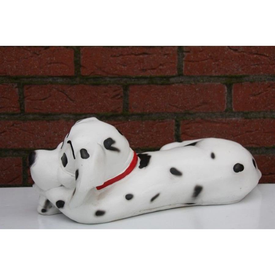 Polyester Dalmatiër hond – Decoratie beeldje wit met zwarte vlekken-3