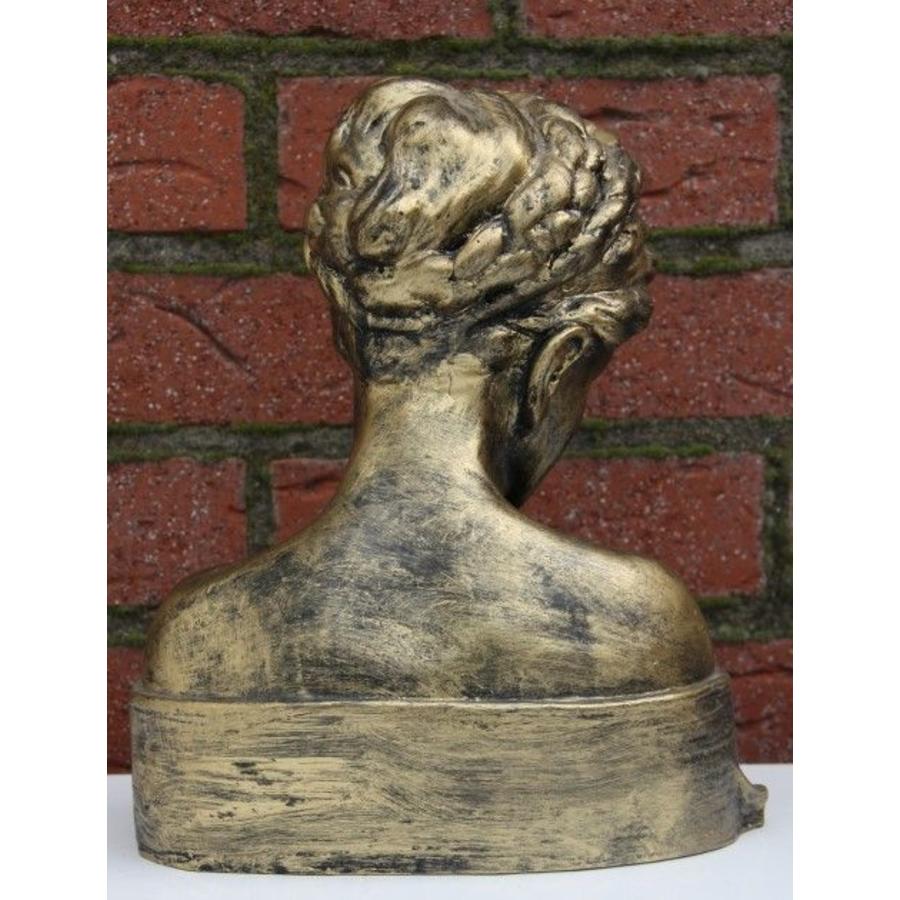 Buste Iris goud – Decoratief borstbeeld Grieks mythologie figuur-3