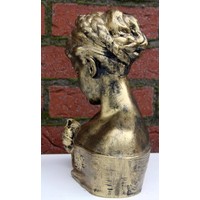 thumb-Buste Iris goud – Decoratief borstbeeld Grieks mythologie figuur-4