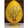 LoodsVol, Tuinbeelden Ei voor Pasen, beschilderd ei ( geel )