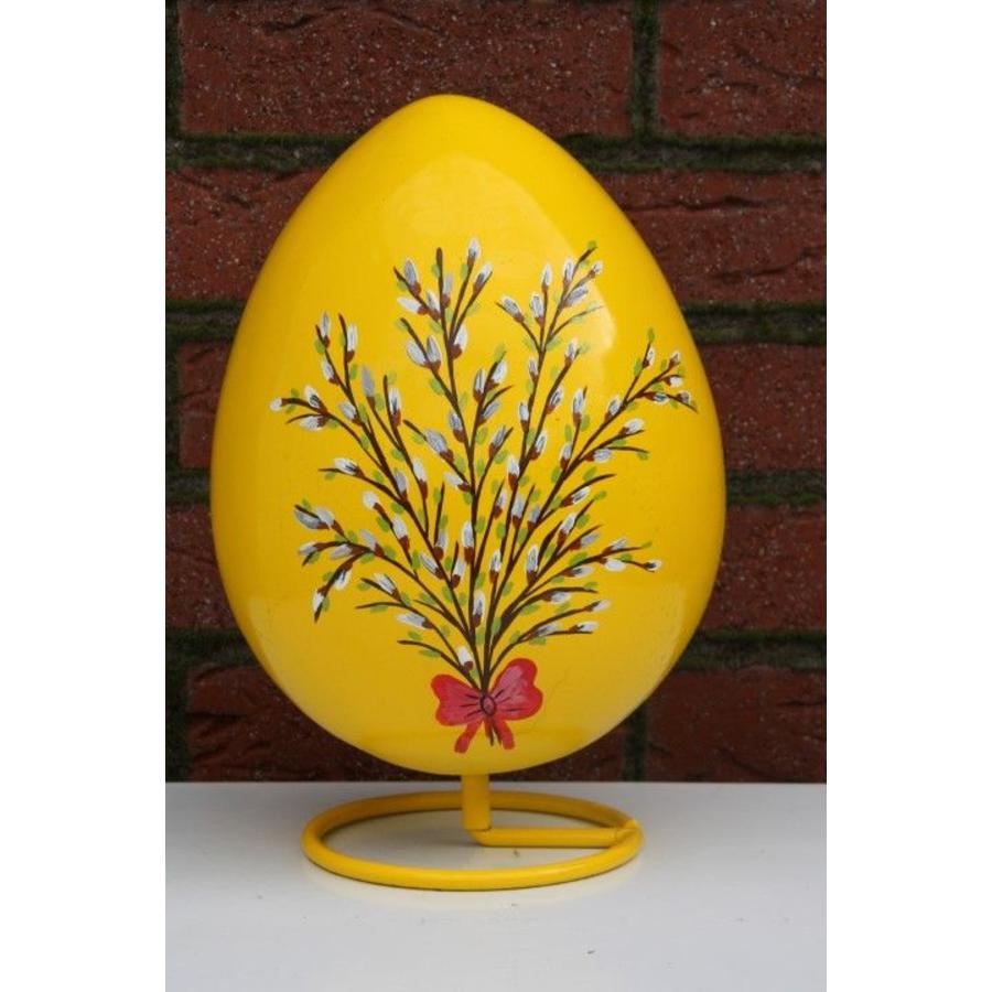 Ei voor Pasen, beschilderd ei ( geel )-2