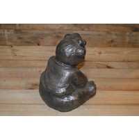 thumb-Betonnen beeld teddybeer – Tuindecoratie en gedenkbeeld-3