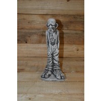 thumb-Betonnen beeld opa platvoet – Grappig fantasiefiguurtje tuinbeeld-1