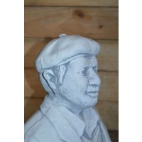 thumb-Betonnen beeld boertje met melkbussen – Landelijk tuinbeeld en cadeau-4