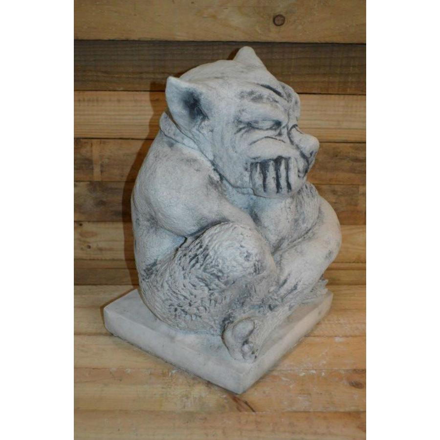 Betonnen waterspuwer gargouille-3