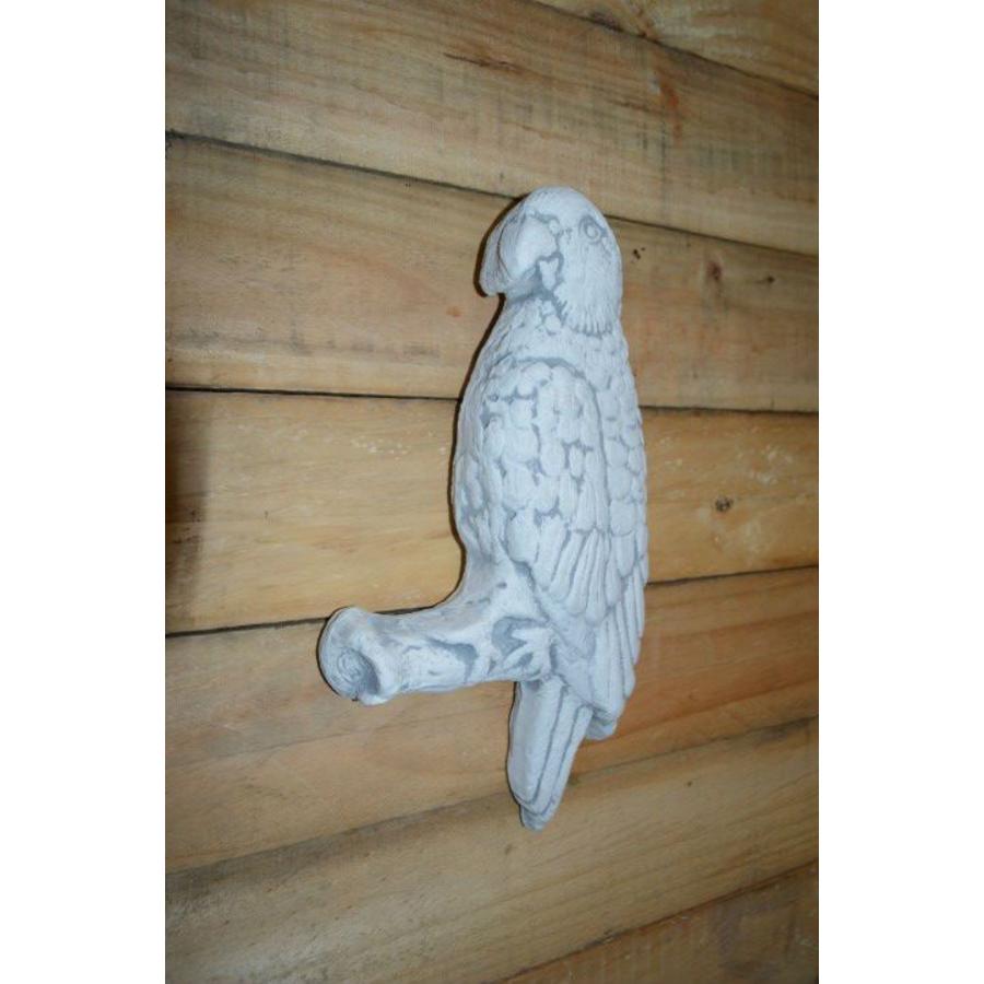Betonnen papegaai – Decoratief muurornament voor binnen en buiten-2