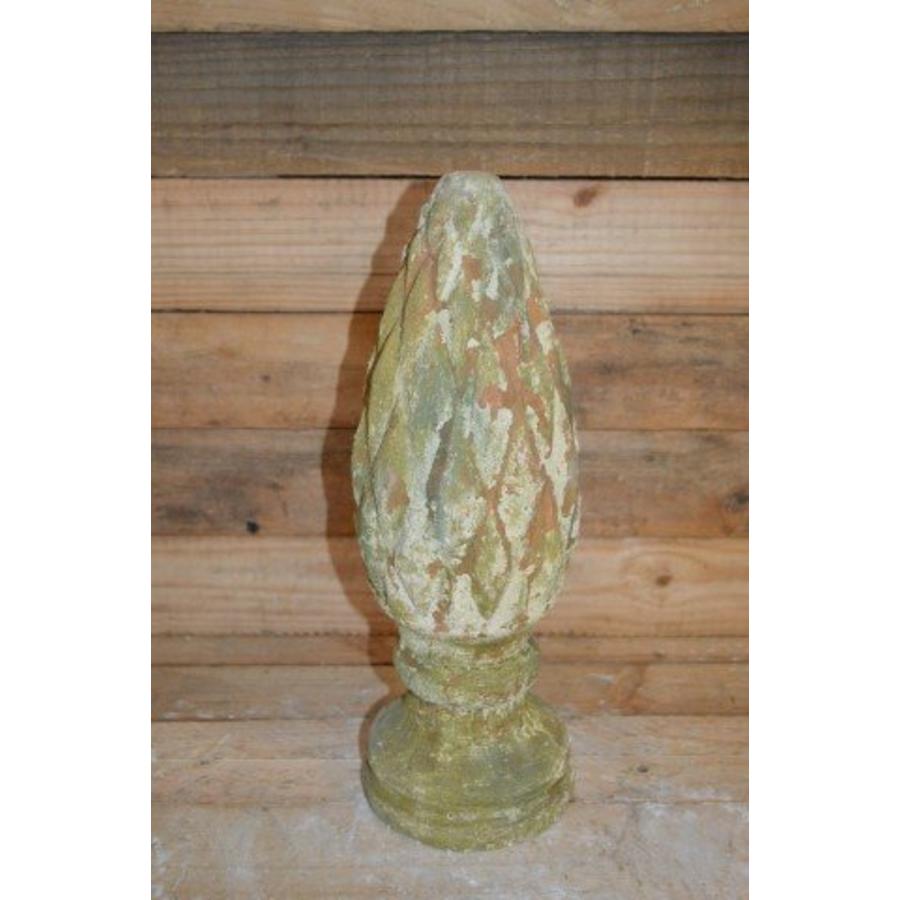 Ornament dennenkegel terracotta-1