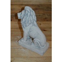 thumb-Betonnen leeuw links kijkend – Klein tuinbeeld voor bij entree of pad-2