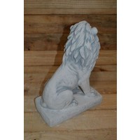 thumb-Betonnen leeuw links kijkend – Klein tuinbeeld voor bij entree of pad-3