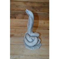 thumb-Massief betonnen beeld van een dansende Cobra-2