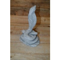 thumb-Massief betonnen beeld van een dansende Cobra-3