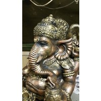 thumb-Betonnen beeld Ganesha – God van succes, voorspoed en nieuw begin-4