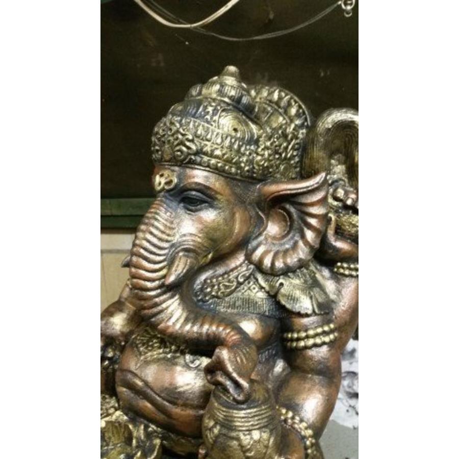 Betonnen beeld Ganesha – God van succes, voorspoed en nieuw begin-4