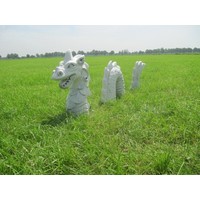 thumb-Betonnen beeld van Chinese draak 3-delig voor tuin of vijver-2