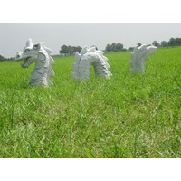 thumb-Betonnen beeld van Chinese draak 3-delig voor tuin of vijver-6