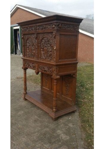 Antieke Hollandse rozenkast 