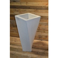 thumb-Getordeerde betonnen bloempot – moderne grote vaas voor tuin of entree-1