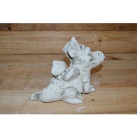 thumb-Betonnen draakje klein – Decoratief tuinbeeld voor kinderen-4