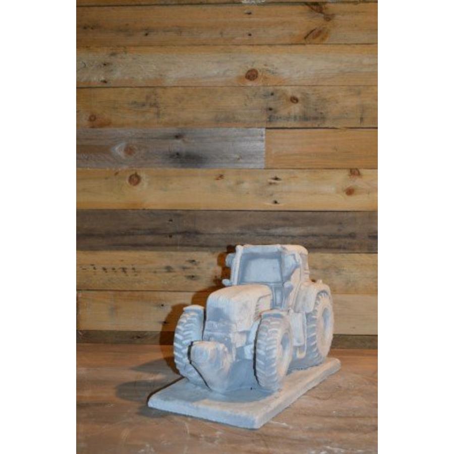 Tractor van beton – decoratief tuin- of binnenbeeld-1