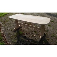 thumb-Kloostertafel eiken gezandstraald-3