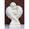 LoodsVol, Tuinbeelden Rustende cherubijn engel van polyester – tuin- en binnenbeeld