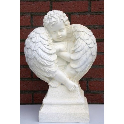 Cherubijn engel polyester rustend 