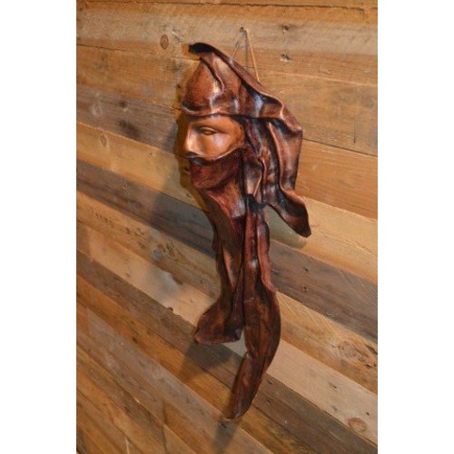 Leren masker Toeareg vrouw 