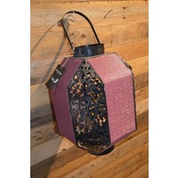 thumb-Decoratief windlicht voor binnen en buiten – lantaarn met glazen houder-2