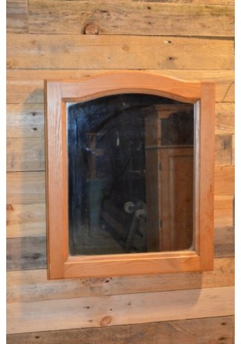 Spiegel met massief grenen lijst 