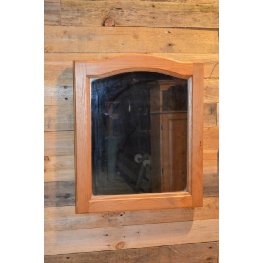 Grenen spiegel voor gang, woonkamer of slaapkamer-1