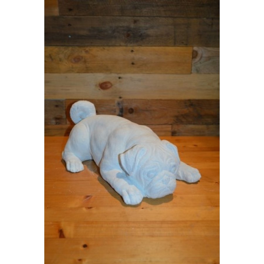 Aandoenlijk Betonnen Beeld Engelse Buldog voor Huis of Tuin-2