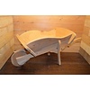 LoodsVol, Nieuw en Partijen Decoratieve kruiwagen van blank dennenhout voor tuin of speelplezier