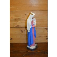 thumb-Beeldje van Maria met kindje Jezus van polyester-3