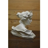 thumb-Romeinse buste van vrouw met opgestoken haar van polyester-3