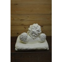 thumb-Slapende engel op kussen – gedetailleerd polyester beeld voor binnen en buiten-4