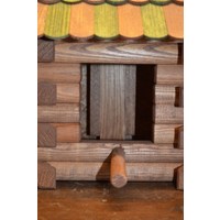 thumb-Voederhuisje voor vogels van geïmpregneerd hout – decoratief wandmodel-3