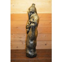 thumb-Grote Chinese monnik – Oosters tuinbeeld van polyester-2