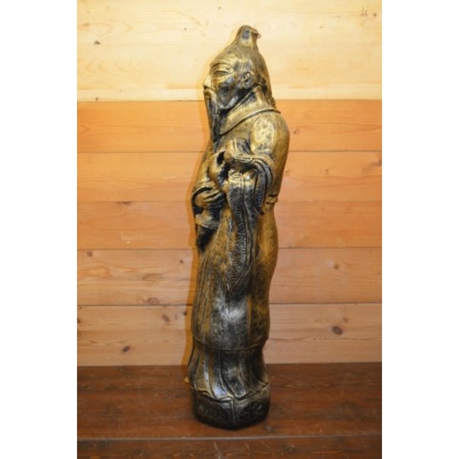 Grote Chinese monnik – Oosters tuinbeeld van polyester-2