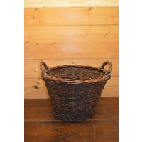 thumb-Kleine handgevlochten aardappelmand van wilgentenen – Ouderwetse stijl, decoratief voor binnen of buiten-1