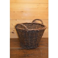 thumb-Kleine handgevlochten aardappelmand van wilgentenen – Ouderwetse stijl, decoratief voor binnen of buiten-2