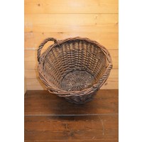 thumb-Kleine handgevlochten aardappelmand van wilgentenen – Ouderwetse stijl, decoratief voor binnen of buiten-3