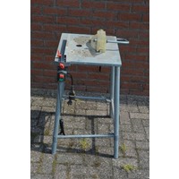 thumb-Universele metalen zaagbok – Cirkelzaag tafel met veiligheidskap en schakelaar-4